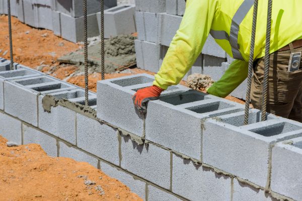 Concrete Blocks Installation in Hayden