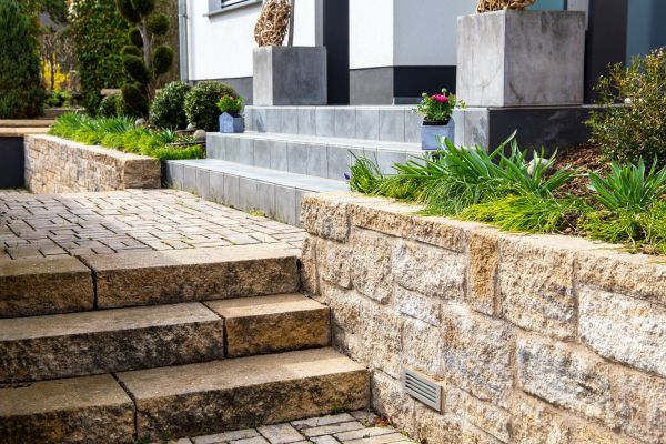 Stone Step Replacement in Hayden