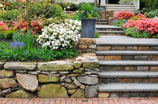 Stone Stairs Repair in Hayden