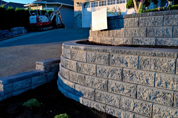 Stone Retaining Wall Repair in Hayden