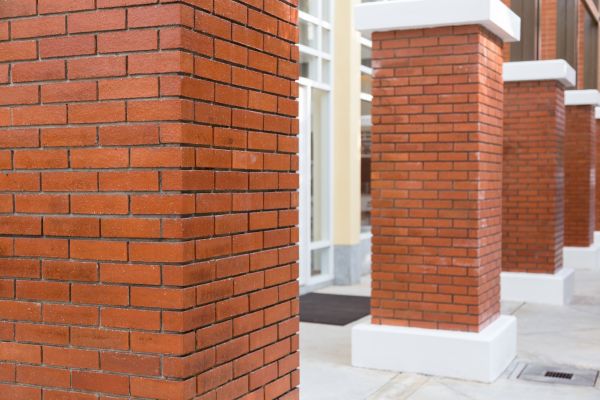 Brick Column Installation in Hayden