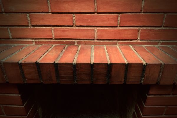 Brick Mantel Installation in Hayden