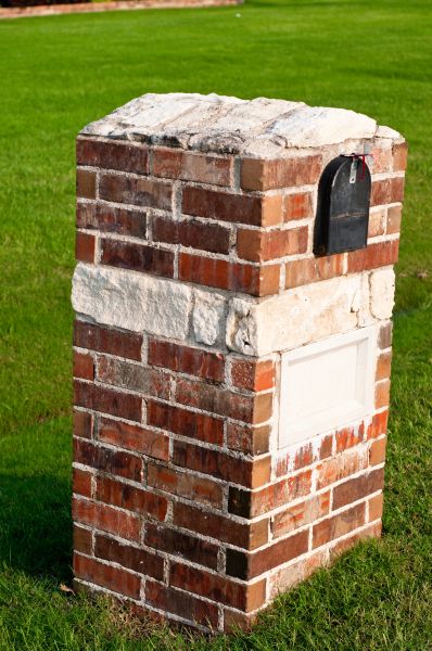 Brick Mailbox Installation in Hayden