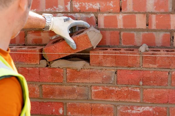 Red Brick Installation in Hayden
