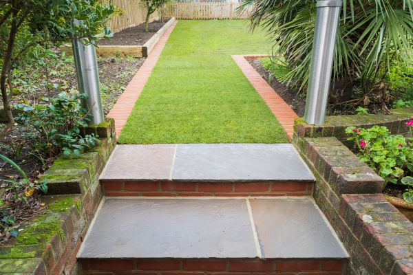 Brick Landscaping Installation in Hayden