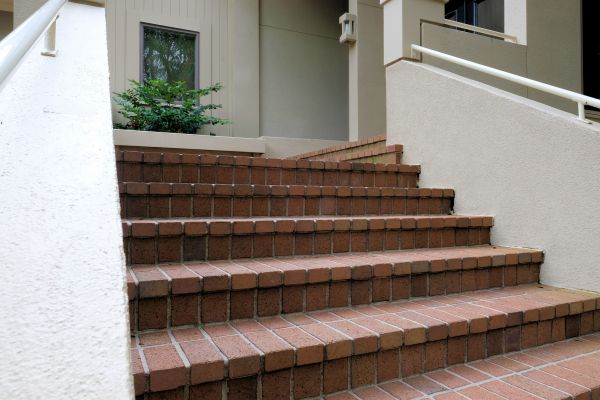 Entryway Brick Repair in Hayden